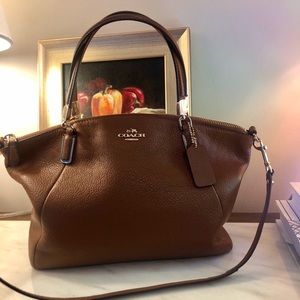 Coach British Tan Satchel handbag